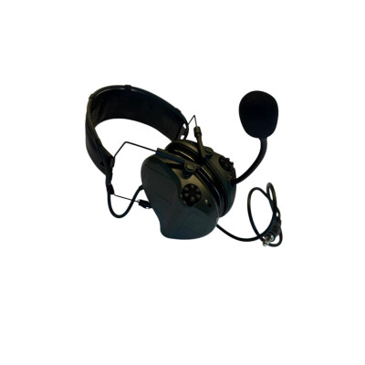 Активні навушники Sordin Supreme T2 Headband Green з адаптерами та мікрофоном (303006-10P-MIC)