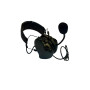 Активні навушники Sordin Supreme T2 Headband Green з адаптерами та мікрофоном (303006-10P-MIC)