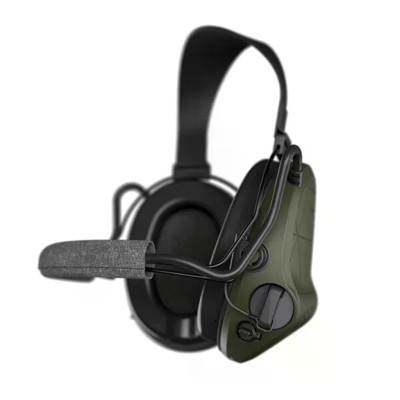 Активні навушники Sordin Supreme T2 Neckband із заднім тримачем під шолом Green (303006-20P)