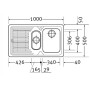 Мийка Franke Logica line LLL 651 (101.0381.837) декор