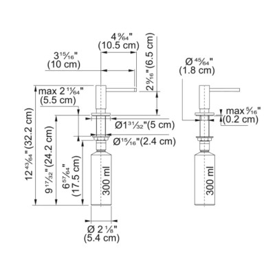 Дозатор мийного засобу Franke SD Active хром 119.0547.902