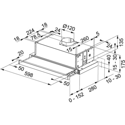 Витяжка Franke FTC 632L GR/XS 315.0547.796