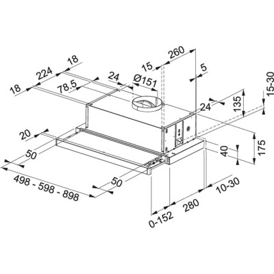Витяжка Franke FTC 632L WH 315.0547.797