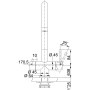Змішувач Franke EOS Clear Water 120.0179.979