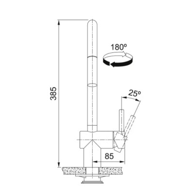 Змішувач Franke Leda Neo Pull Down 115.0590.047