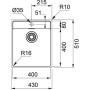 Мийка Franke MRX 210-40 TL 127.0598.748