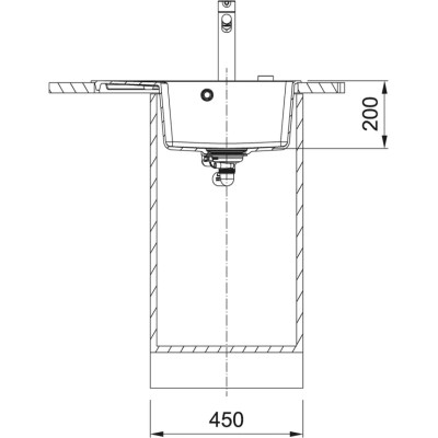 Мийка Franke Centro CNG 611-62 TL 114.0630.449 білий