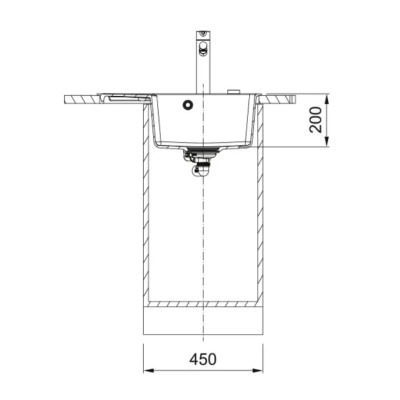 Мийка Franke Centro CNG 611-62 TL 114.0630.455 онікс