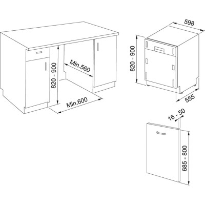 Посудомийна машина Franke FDW 614 D10P DOS LP C 117.0611.675