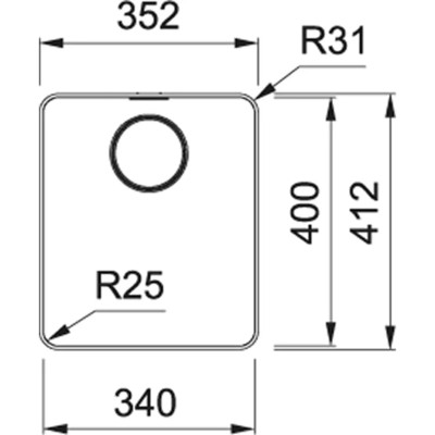 Мийка Franke MYX 210-34 (127.0603.515)