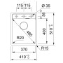Мийка Franke MRG 610-37 TL 114.0668.865 білий