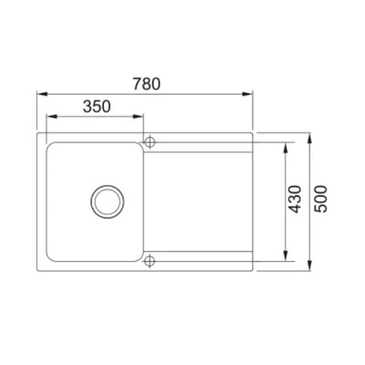 Мийка Franke OID 611-78 143.0671.749 бежевий