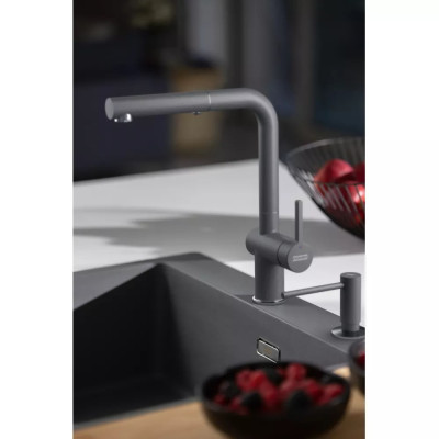 Змішувач Franke Active L 115.0653.384 онікс
