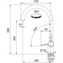 Змішувач Franke Active J 115.0653.398 чорний матовий