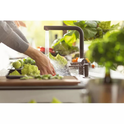 Змішувач Franke Active Twist 115.0669.769 чорний матовий