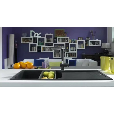 Мийка Franke UBG 611-100 XL 114.0699.232 Black Edition чорний матовий
