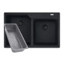 Мийка Franke UBG 620-78 114.0699.237Black Edition чорний матовий