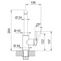 Змішувач Franke Lina L Shape 115.0693.230 хром
