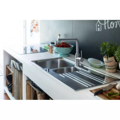 Змішувач Franke Smart Glenda 115.0706.985 нержавіюча сталь