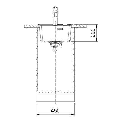 Мийка Franke MRG 610-37 TL 114.0716.703 сірий сланець