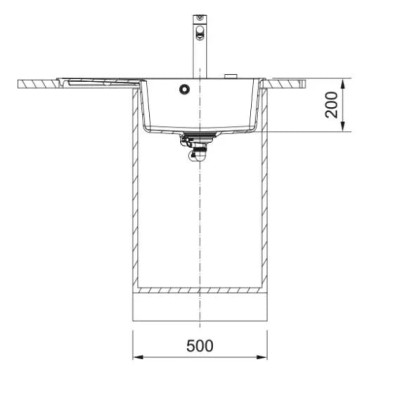 Мийка Franke CNG 611-78 TL 114.0716.709 сірий сланець