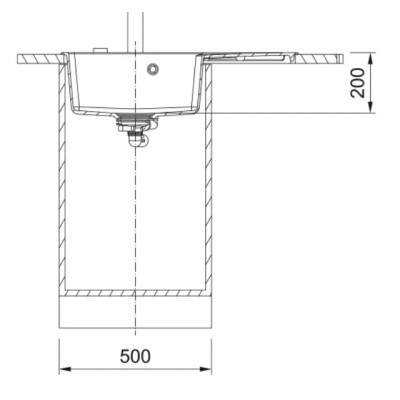 Мийка Franke CNG 611-78 TL 114.0716.710 сірий сланець