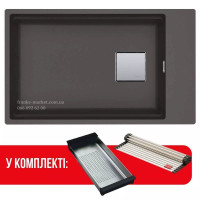 Мийка Franke KNG 110-62 125.0716.659 сірий сланець