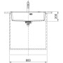 Мийка Franke MRG 610-72 TL Black Edition 114.0720.007 чорний матовий