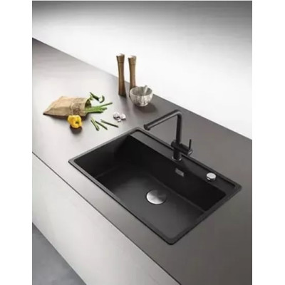 Мийка Franke MRG 610-72 TL Black Edition 114.0720.007 чорний матовий
