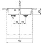 Мийка Franke MRG 620 TL Black Edition 114.0720.010 чорний матовий
