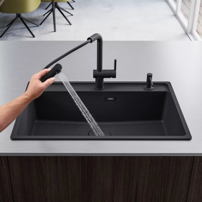 Змішувач Franke Active L 115.0721.464 сірий сланець