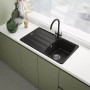 Змішувач Franke Lina Clear Water 120.0703.746 чорний матовий