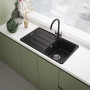 Змішувач Franke Lina Clear Water 160.0702.681 чорний