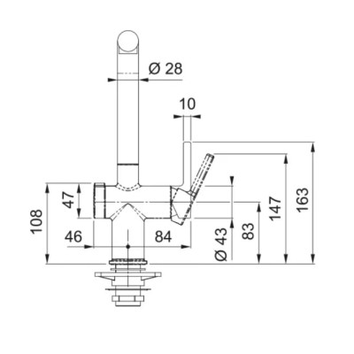 Змішувач Franke Active Twist 115.0653.504 сталь