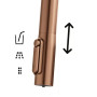 Змішувач Franke Maris Slim J Clear Water 120.0736.602 PVD copper