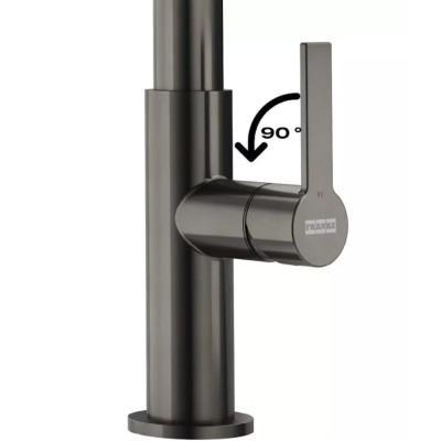 Змішувач Franke Maris Slim J Clear Water 120.0736.603 PVD anthracite