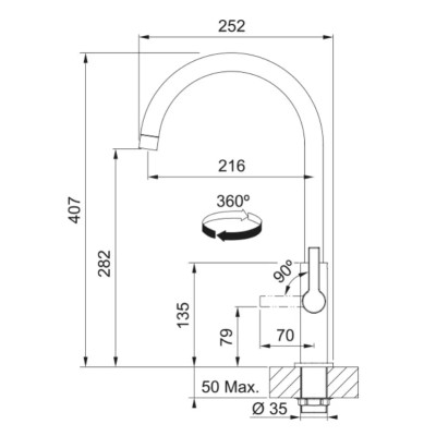 Змішувач Franke Maris Slim J 115.0728.384 хром