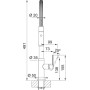 Змішувач Franke Maris Slim SemiPro 115.0728.395 хром
