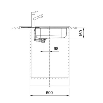 Мийка Franke Spark SKL 611-78 XL 101.0716.716