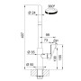 Змішувач Franke Maris Slim J 115.0728.386 чорний матовий