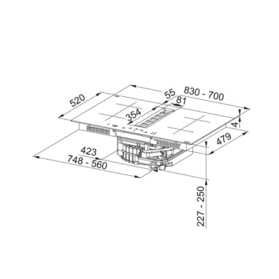Варильна поверхня Franke Maris 2Gether FMA 8372 4RC R HI 340.0731.879