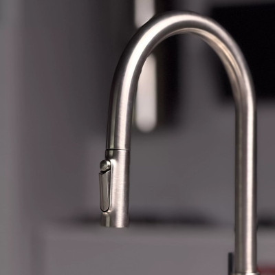 Змішувач Franke Maris Slim J Clear Water 120.0736.604 сталь
