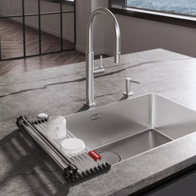 Змішувач Franke Pescara J PVD 115.0741.694 нержавіюча сталь