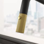 Змішувач Franke Maris Stripes U 115.0747.676 Matte Black/Gold