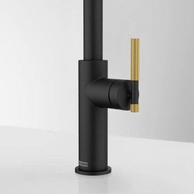 Змішувач Franke Maris Stripes U 115.0747.676 Matte Black/Gold