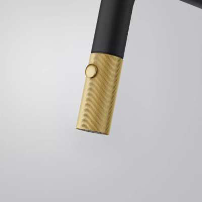 Змішувач Franke Maris Stripes U 115.0747.676 Matte Black/Gold