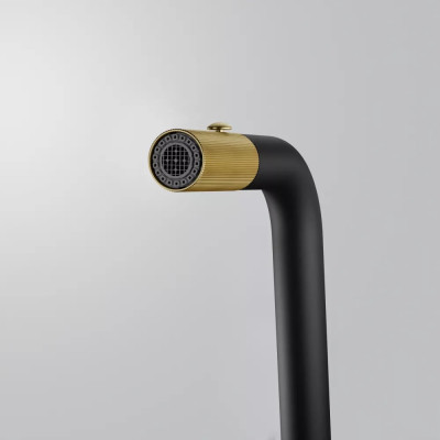 Змішувач Franke Maris Stripes U 115.0747.676 Matte Black/Gold