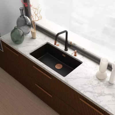 Змішувач Franke Maris Stripes U 115.0747.677 Matte Black/Copper