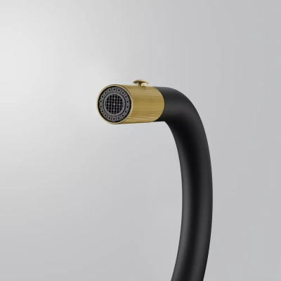 Змішувач Franke Maris Stripes J 115.0747.673 Matte Black/Gold