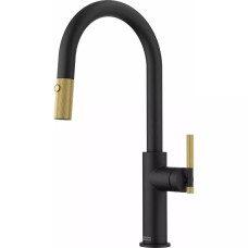 Змішувач Franke Maris Stripes J 115.0747.673 Matte Black/Gold